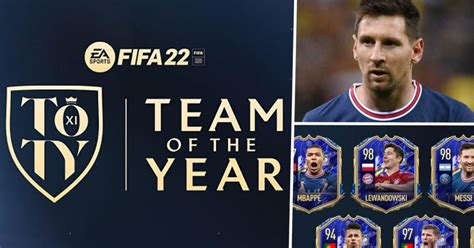 toty fifa 22|TOTY FIFA 22 released: Mbappe, Messi & others on FUT Team。